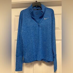 Nike Women’s Royal Blue Quarter-Zip Top XS